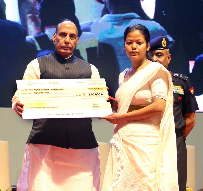 Armed Forces battle Casualty Fund distribution by RM