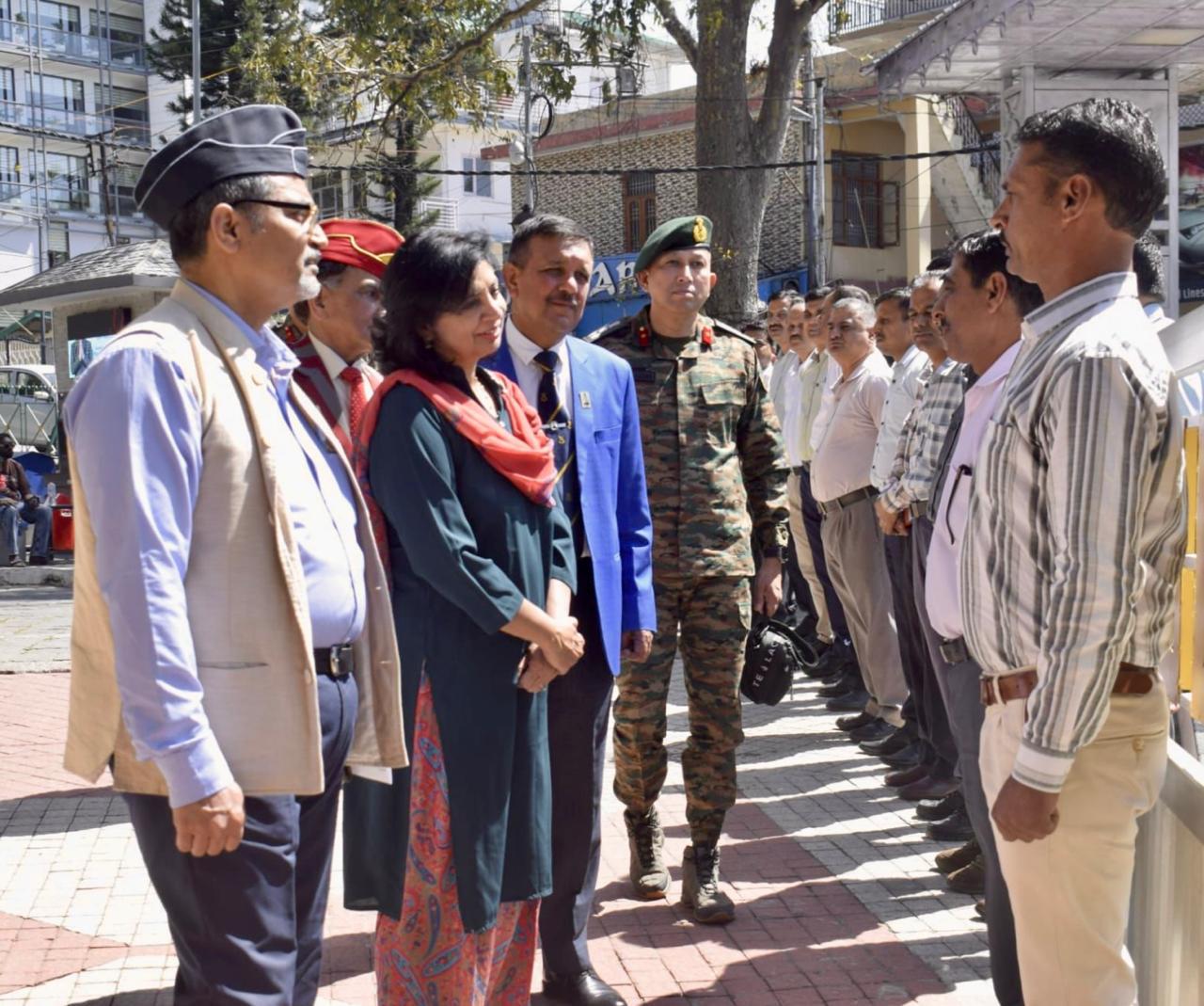 Visit at Zila Sainik Board, Kangra, Dharamshala