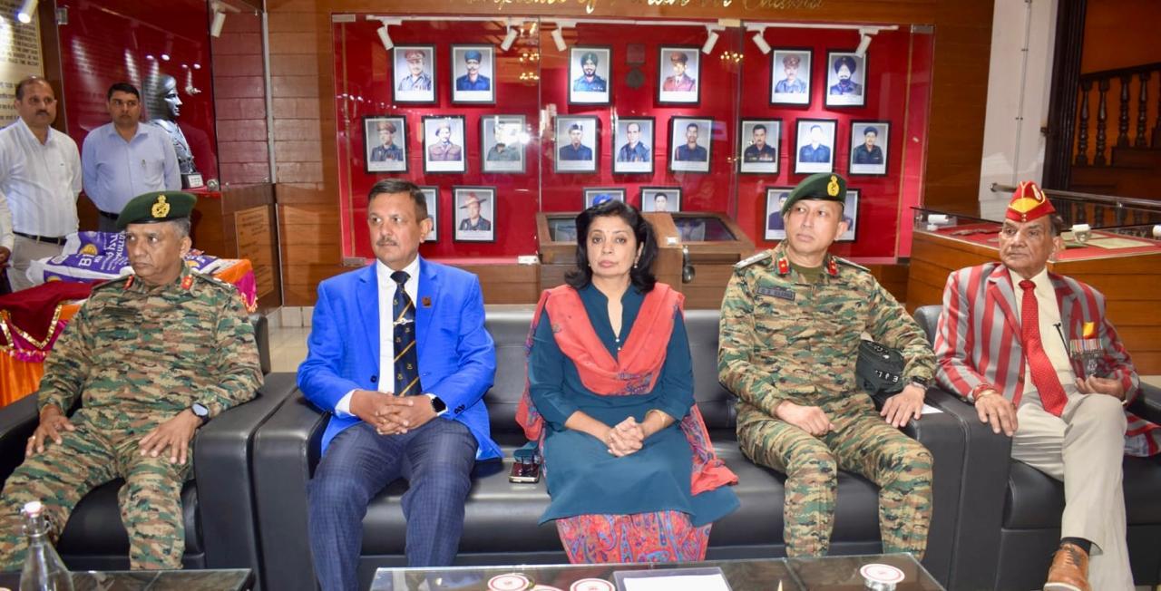 Visit at Zila Sainik Board, Kangra, Dharamshala