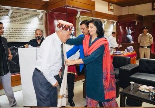 Visit at Zila Sainik Board, Kangra, Dharamshala