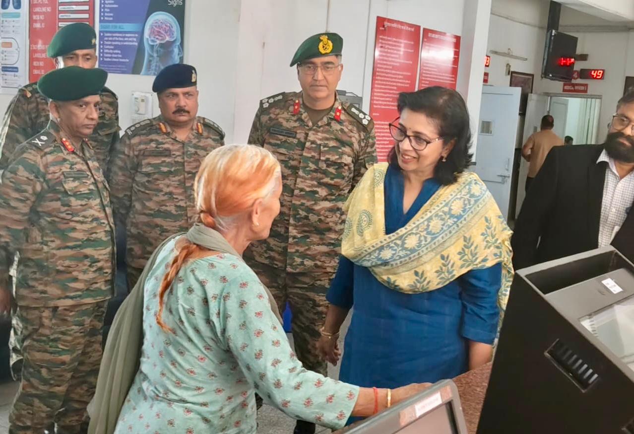 Visit at ECHS Regional Centre, Himachal Pradesh