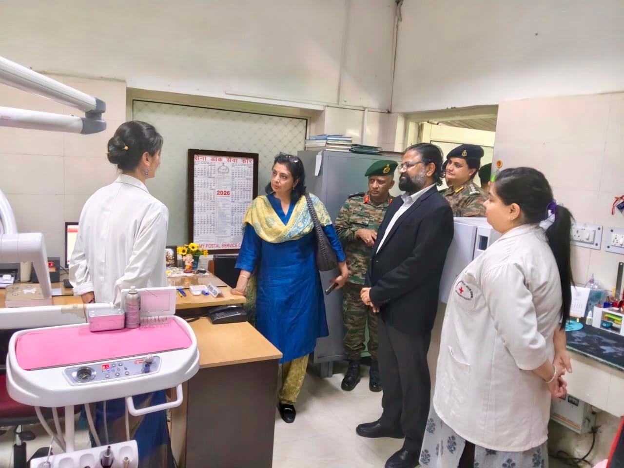 Visit at ECHS Regional Centre, Himachal Pradesh