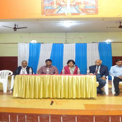 Secy ESW and other senior officials at the Interaction with local Ex Servicemen at Madikere, Karnataka on 22.1.2020.