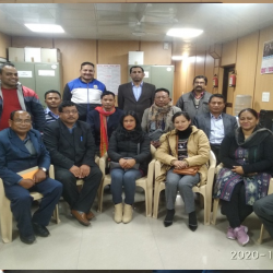 Participants of the training programme (20-24 Jan 2020) for staff of RSBs/ZSBs of NE States at KSB Sectt, New Delhi.