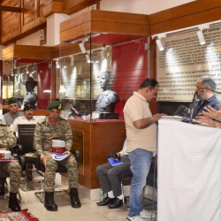 Visit at Zila Sainik Board, Kangra, Dharamshala