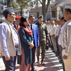 Visit at Zila Sainik Board, Kangra, Dharamshala