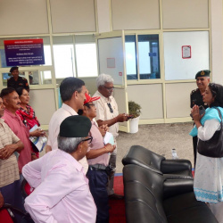 Sukriti Likhi (Secy, ESW) visit at ECHS Regional Centre, Dehradun