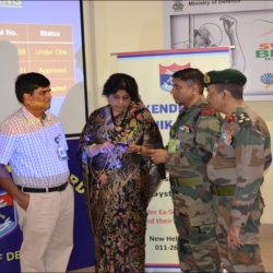 Inauguration of IVRS facility by Secy ESW  in presence of JS ESW, Secy KSB at New Delhi on 6.9.2019.