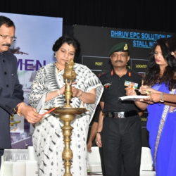 Hon'ble R R M at the inauguration ceremony  of Job Fair at Ahmedabad on 23 Aug 2019.